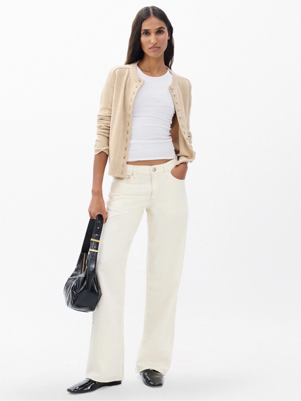 Rag & Bone The Saige Relaxed Straight Jean